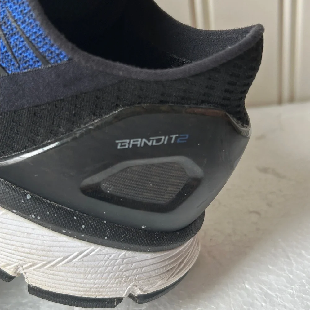 Under Armour Women Charged Bandit2 LaceUp Running Athletic Sneakers size 9 blue